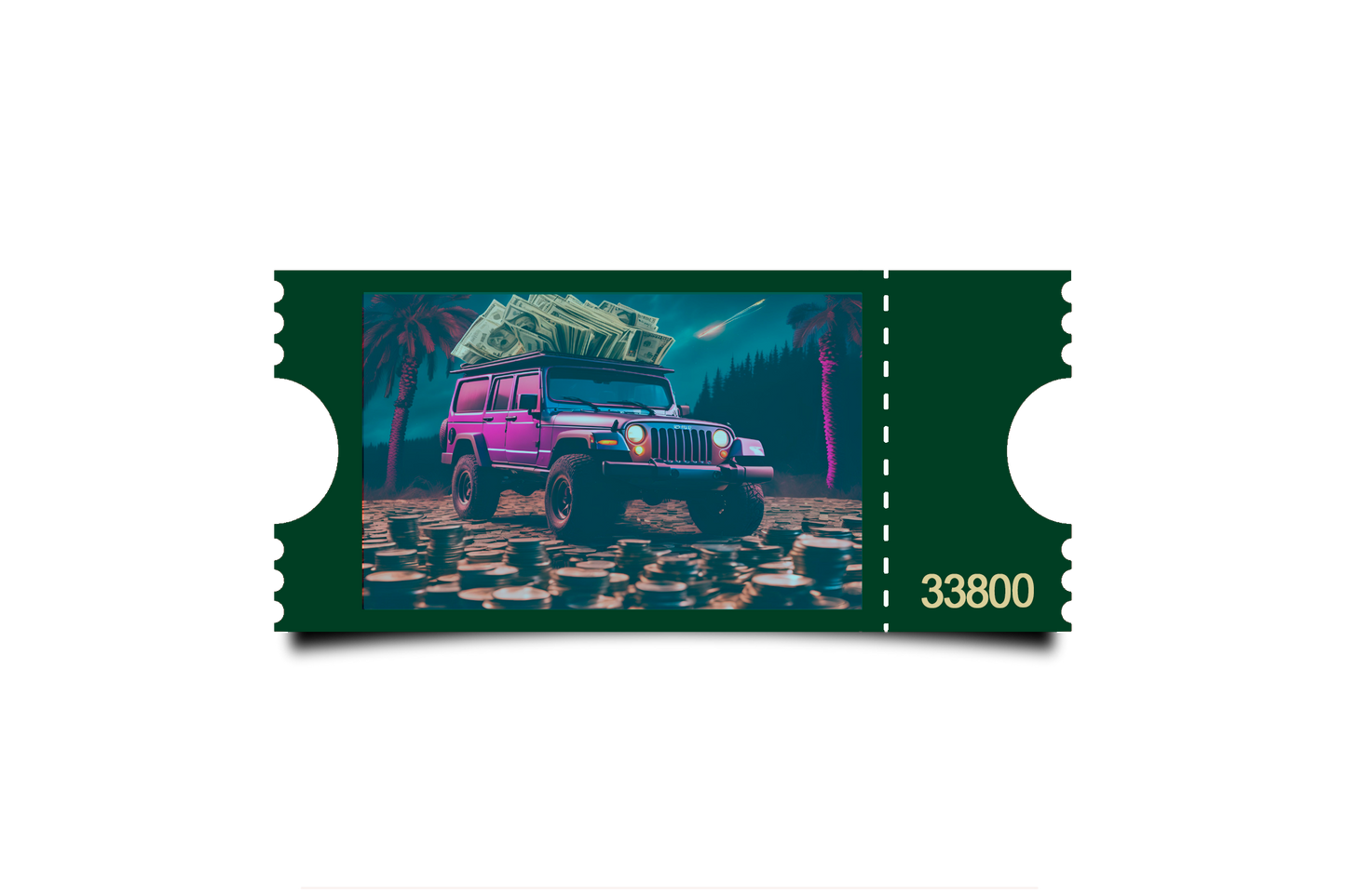 Boleto Ilustración N 33800