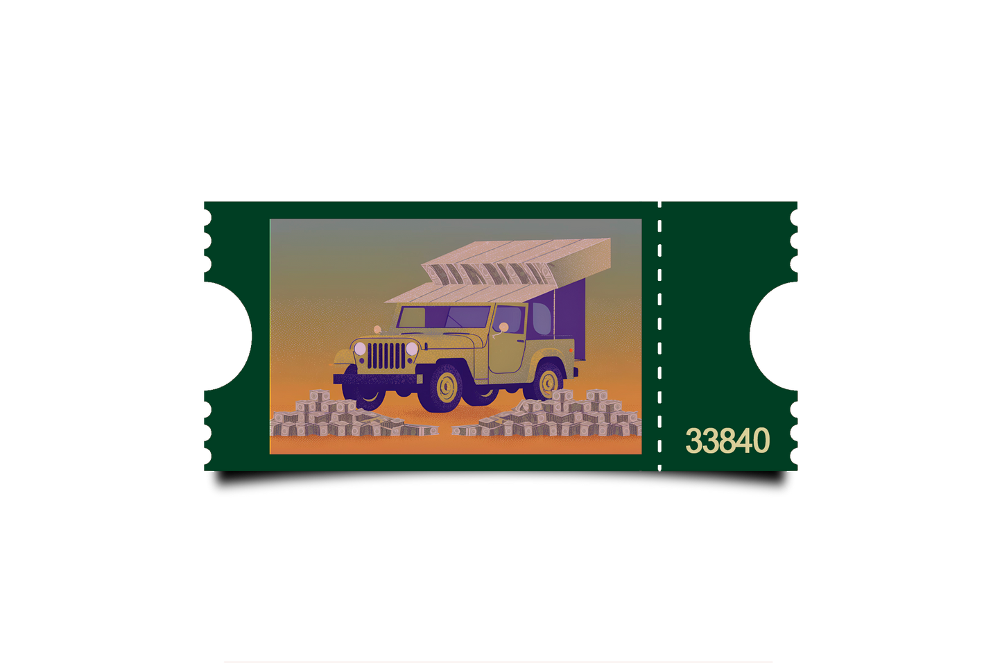 Boleto Ilustración N 33840