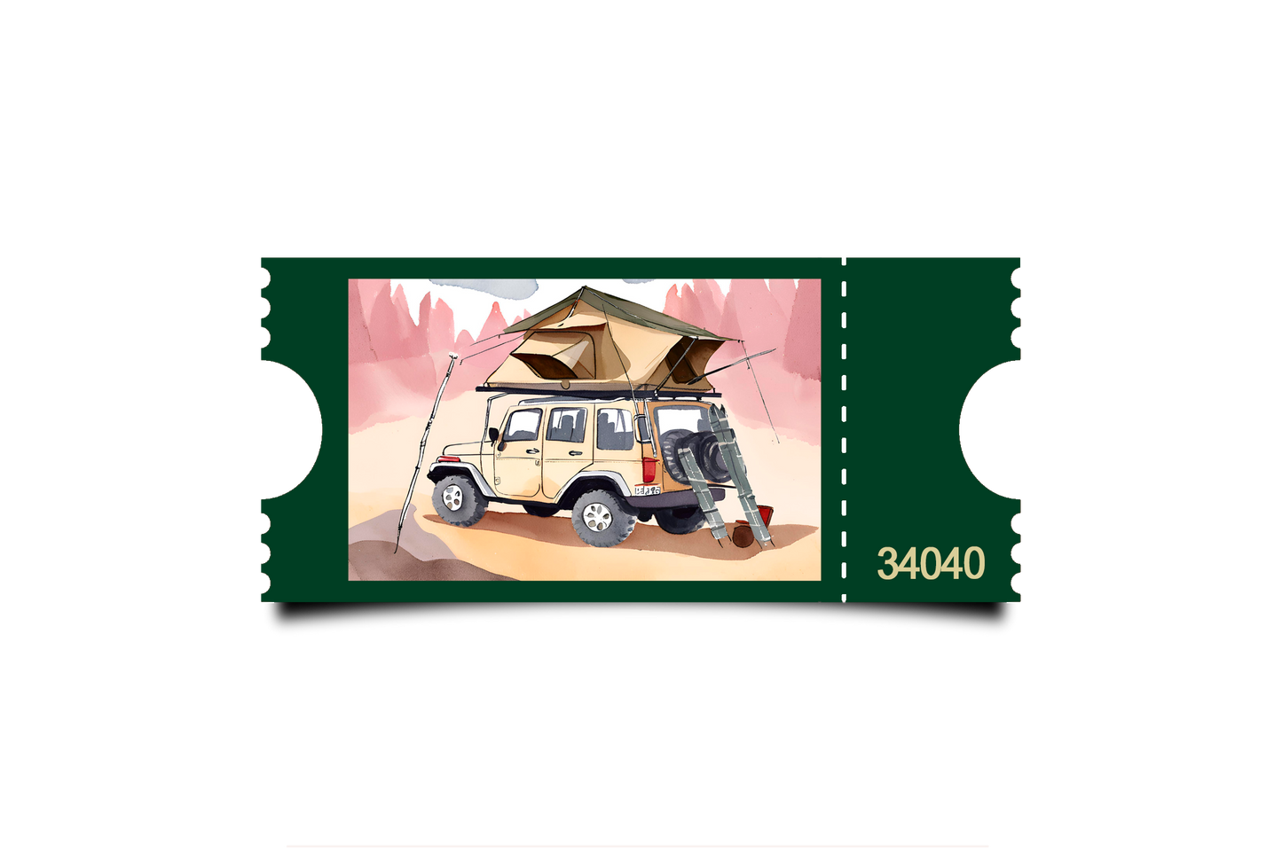 Boleto Ilustración N 34040