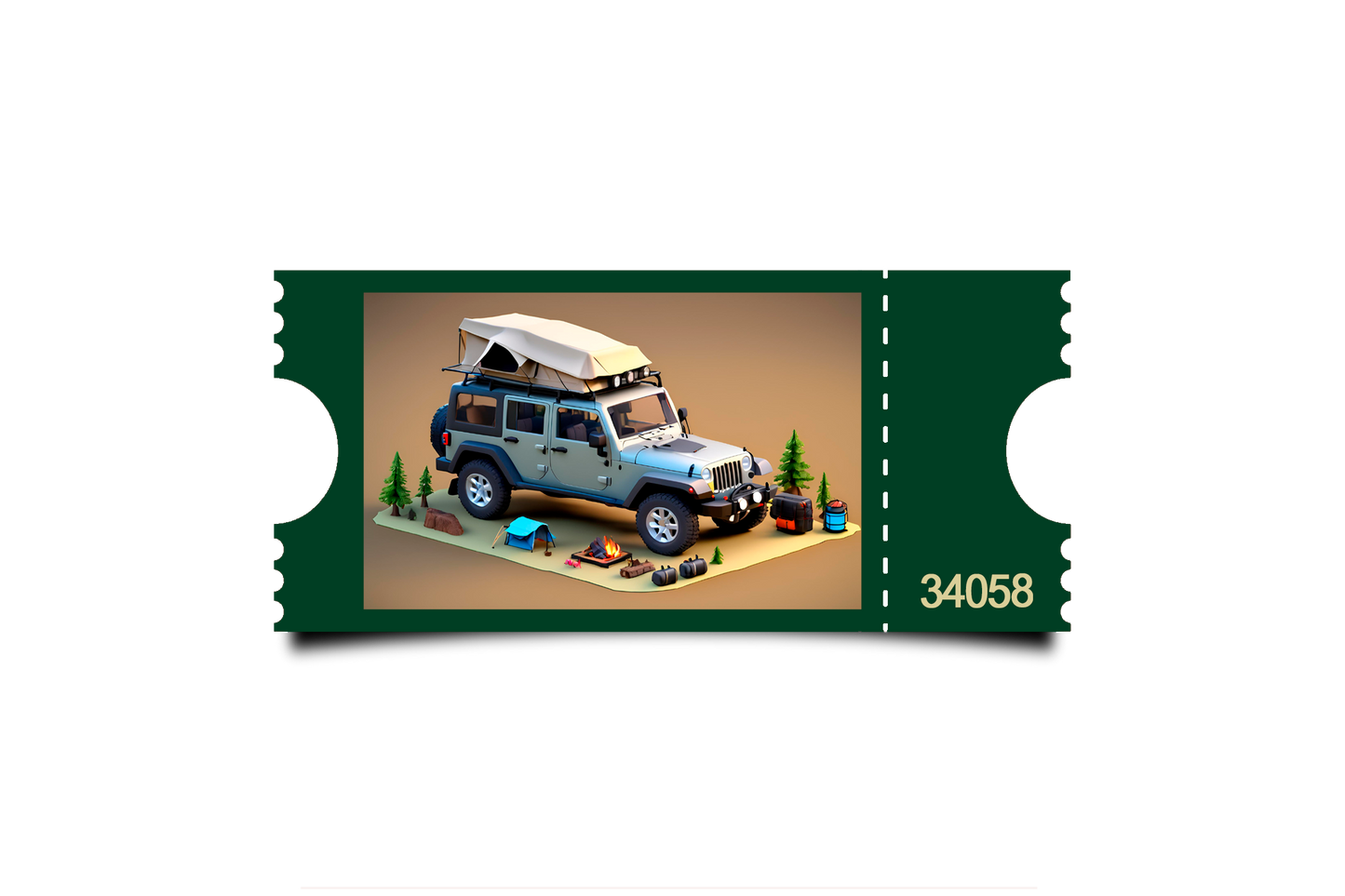 Boleto Ilustración N 34058