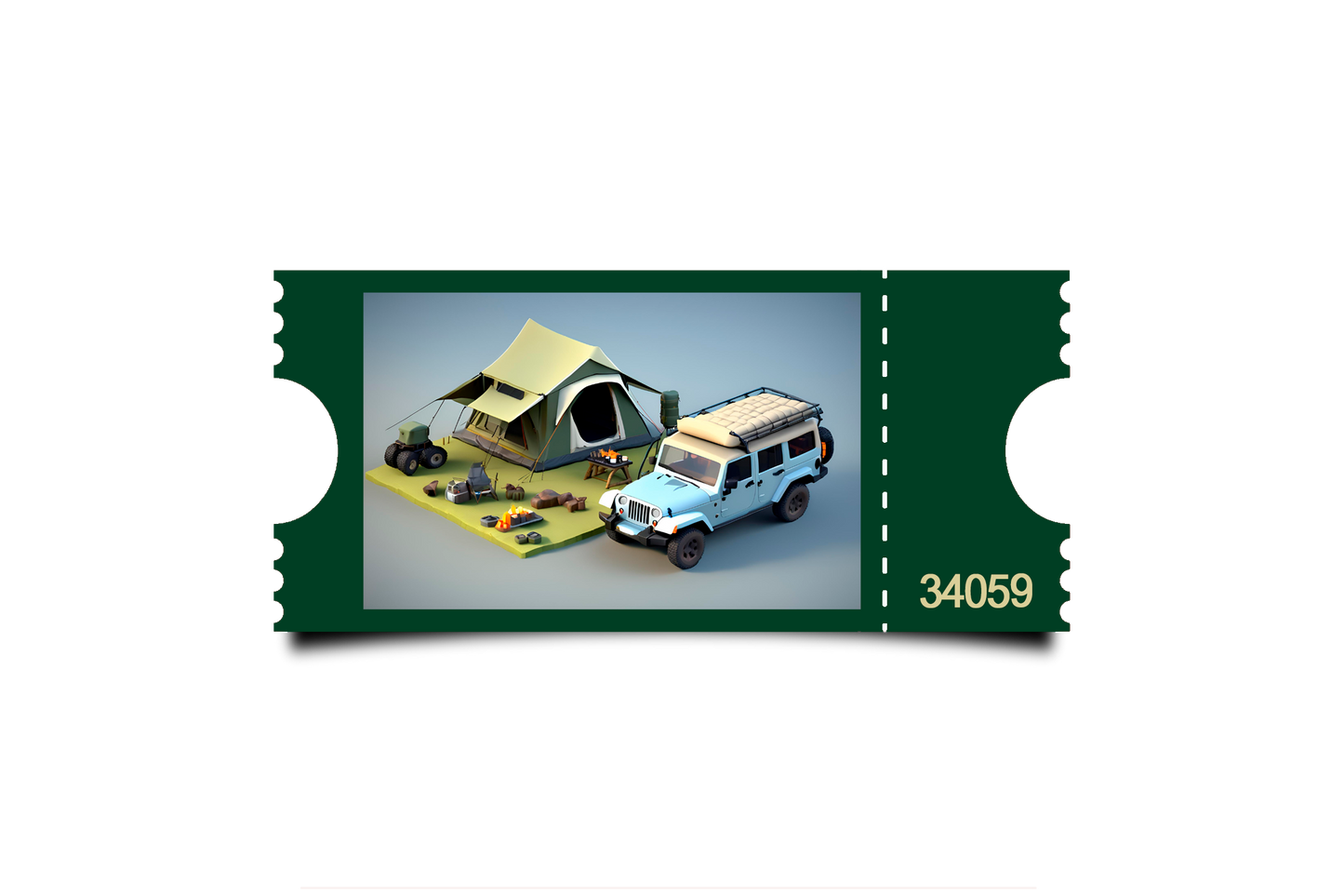Boleto Ilustración N 34059