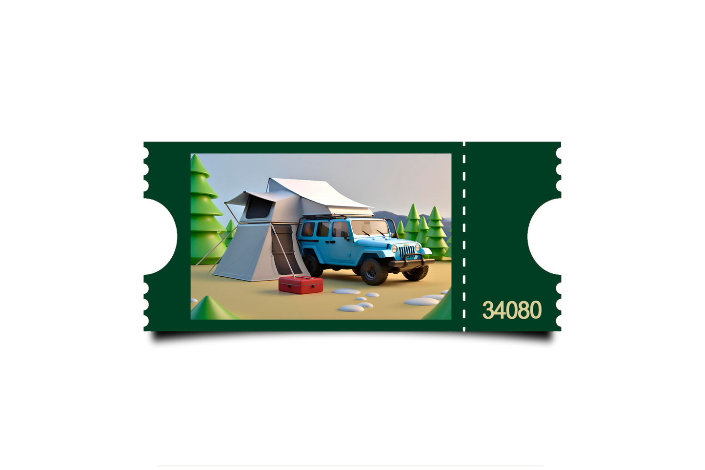 Boleto Ilustración N 34080