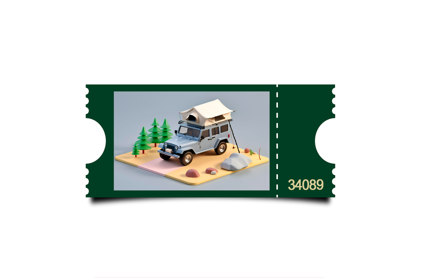 Boleto Ilustración N 34089