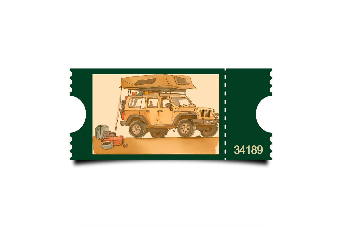 Boleto Ilustración N 34189