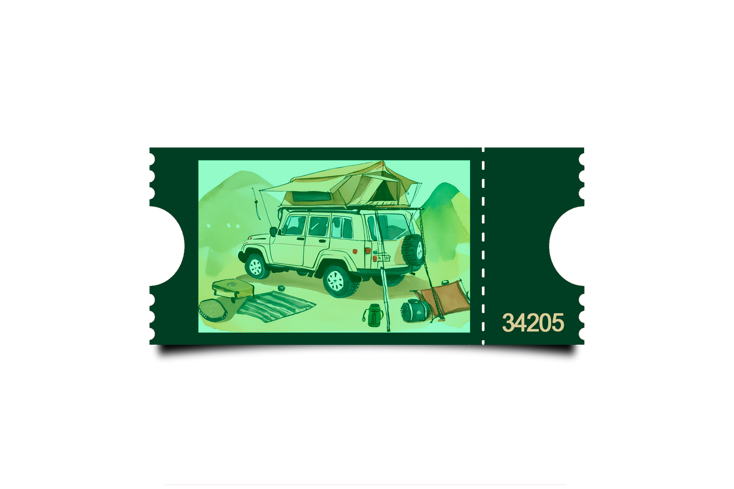 Boleto Ilustración N 34205