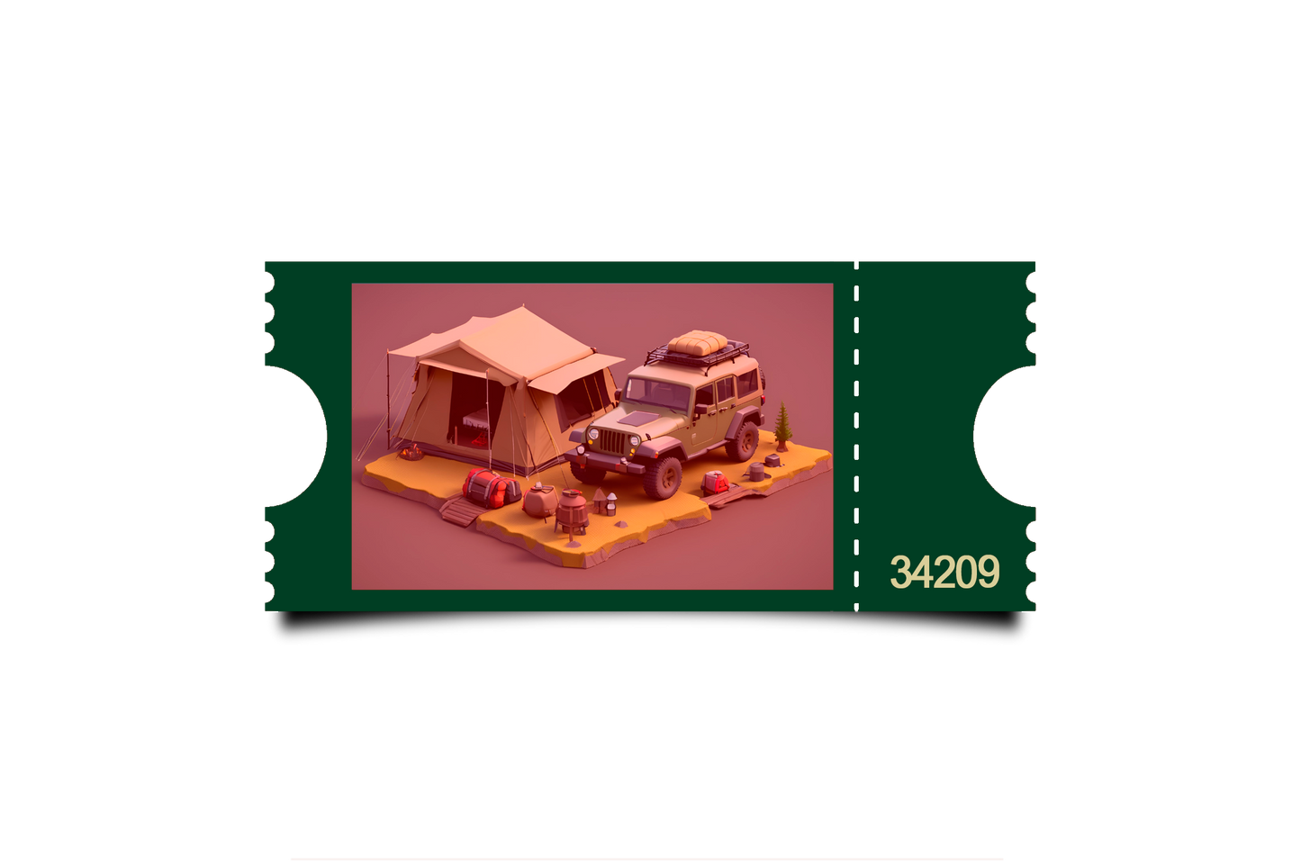 Boleto Ilustración N 34209