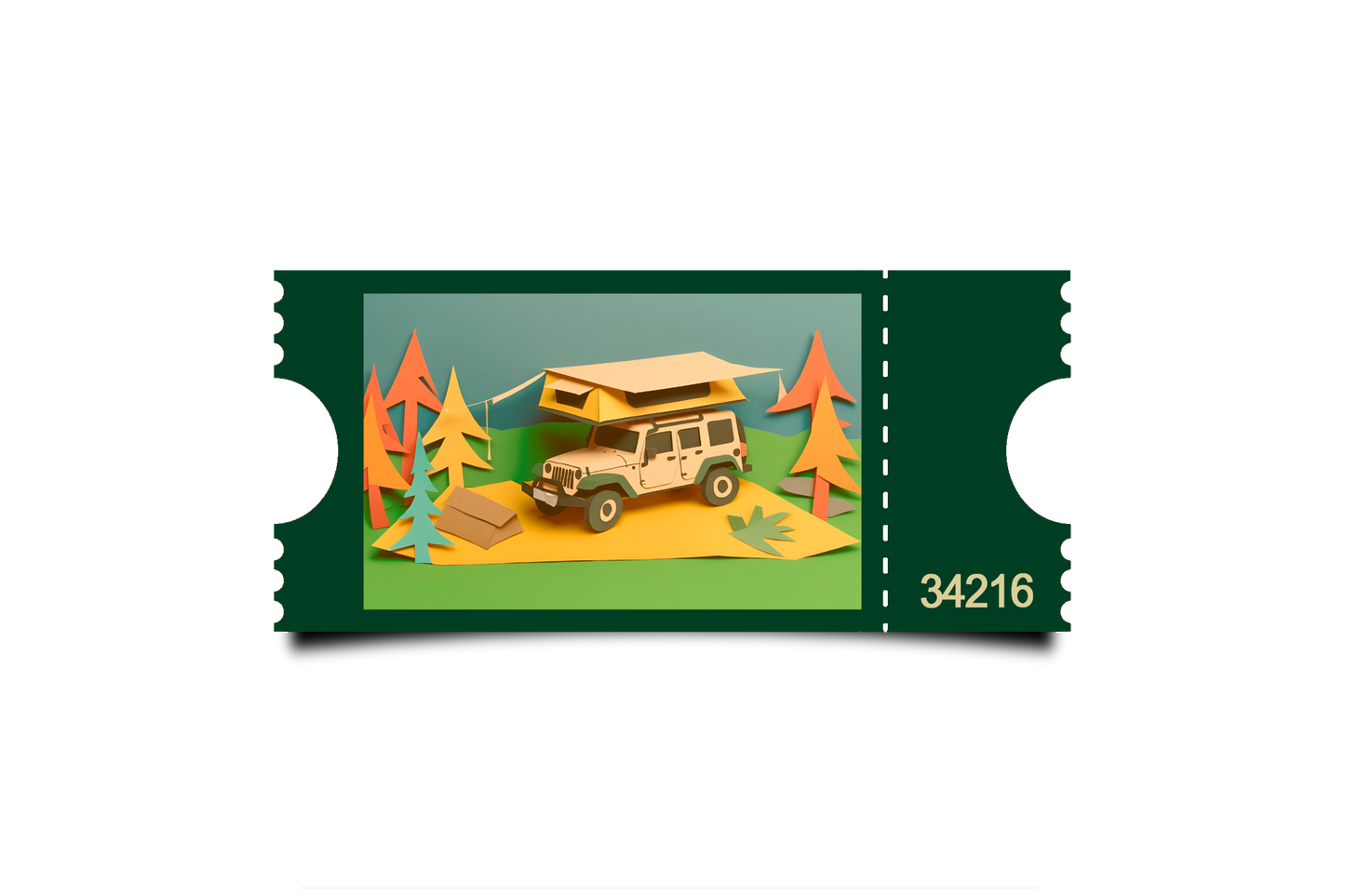 Boleto Ilustración N 34216