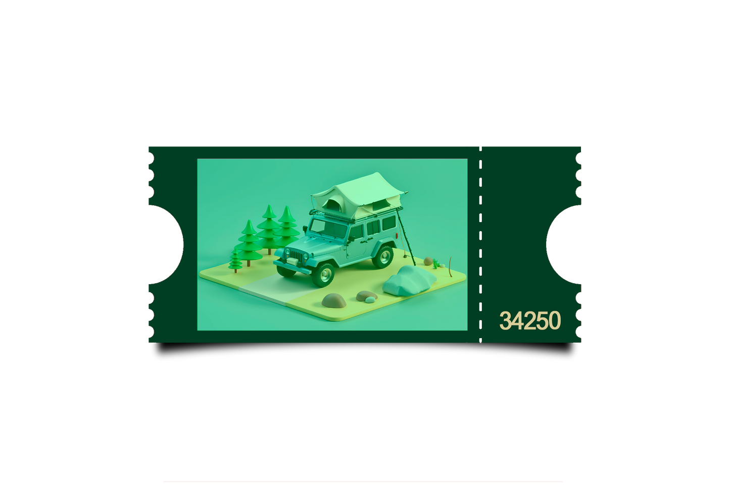 Boleto Ilustración N 34250