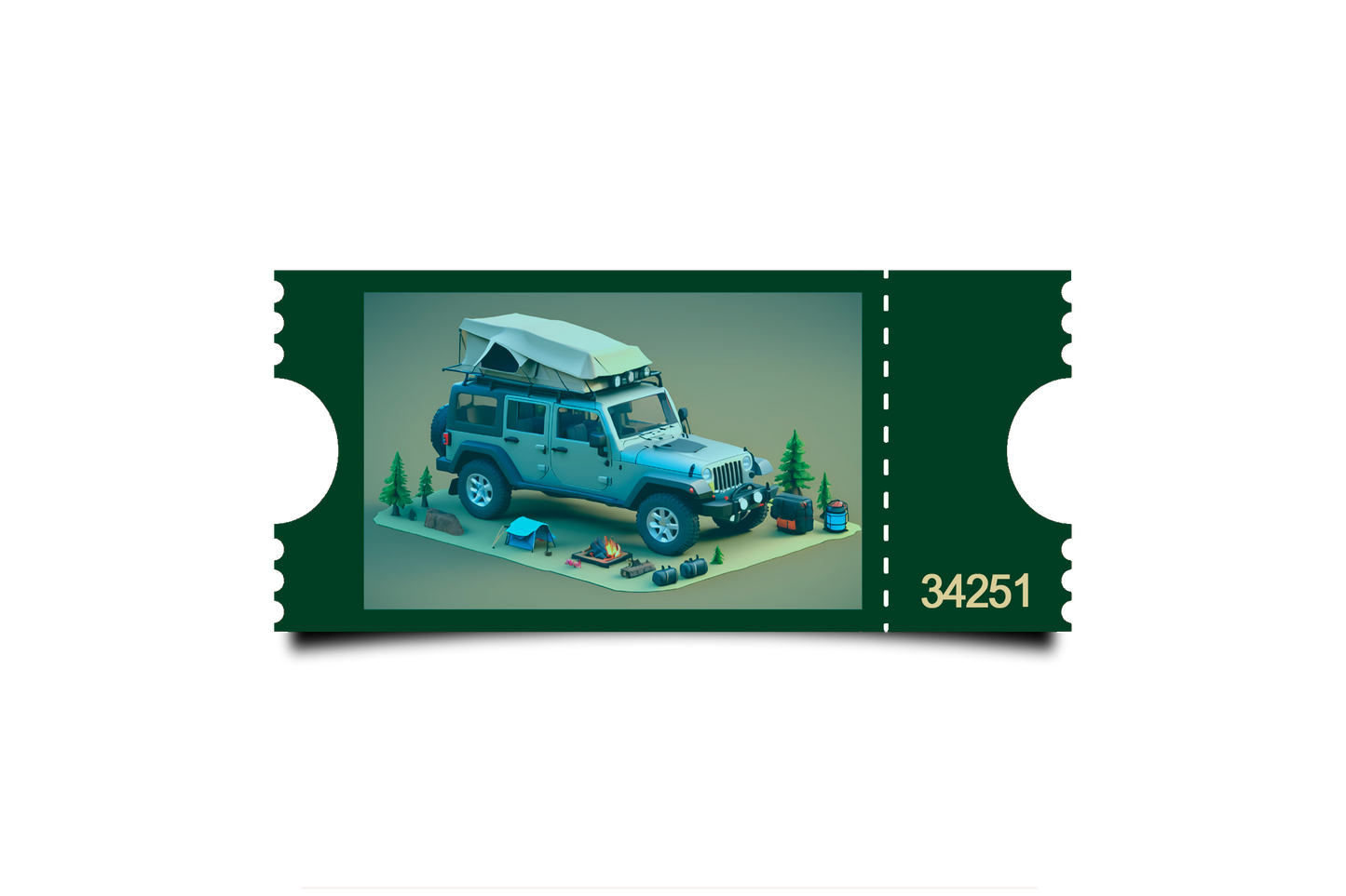 Boleto Ilustración N 34251