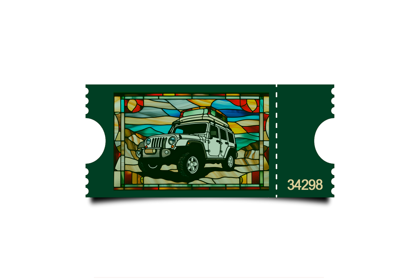 Boleto Ilustración N 34298