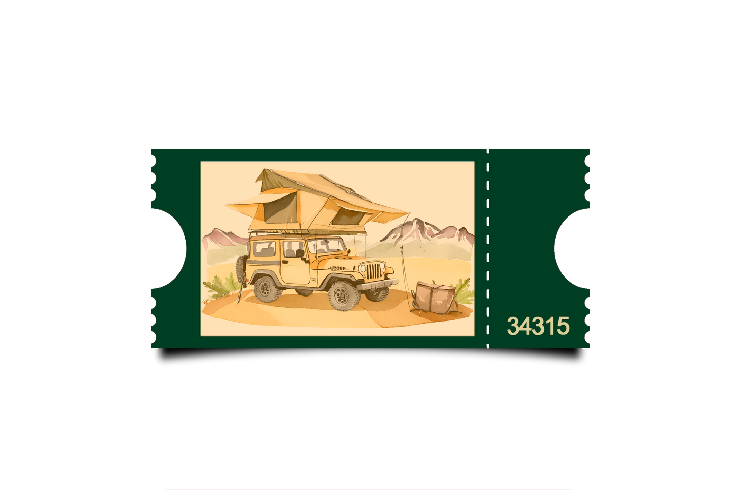 Boleto Ilustración N 34315