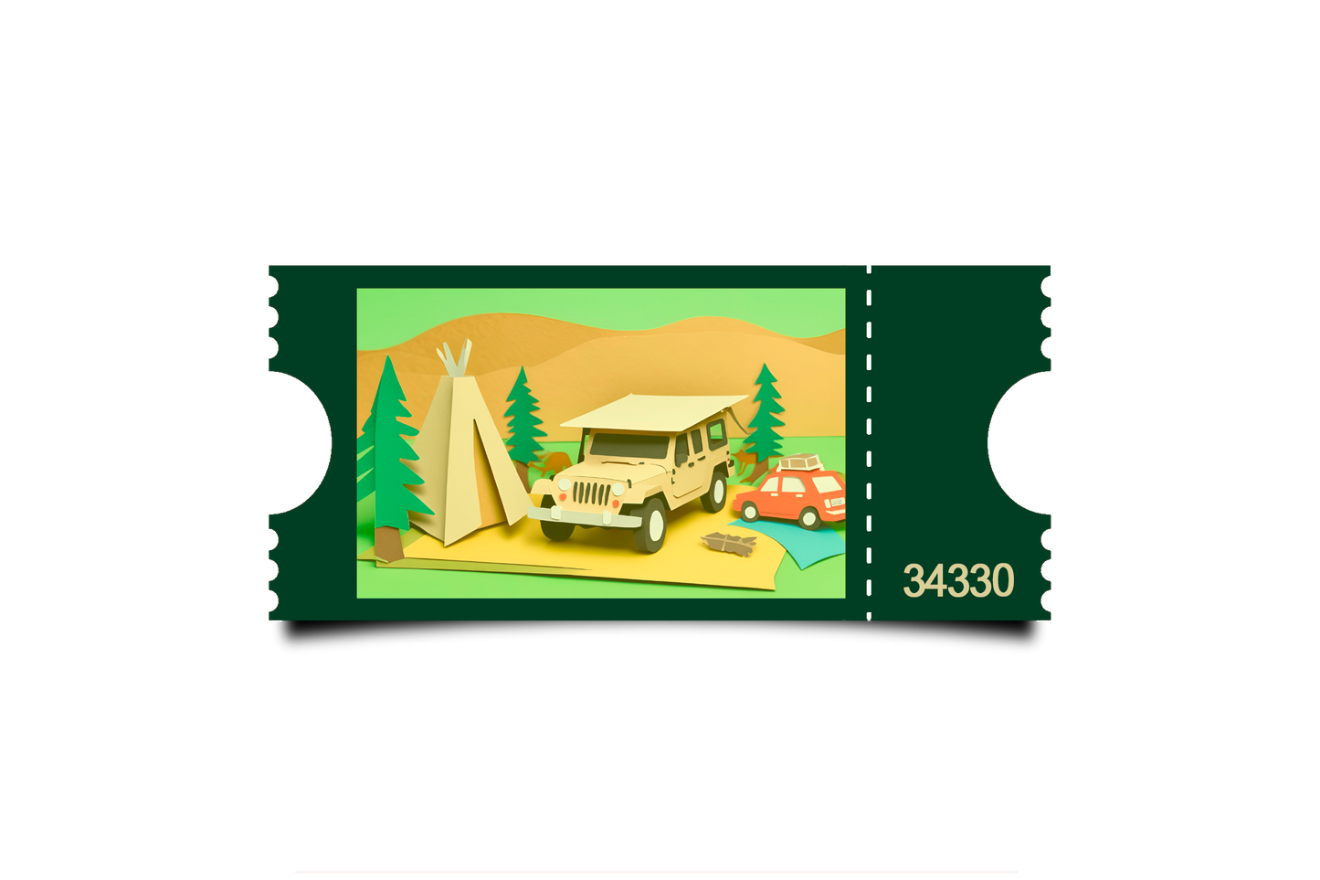 Boleto Ilustración N 34330