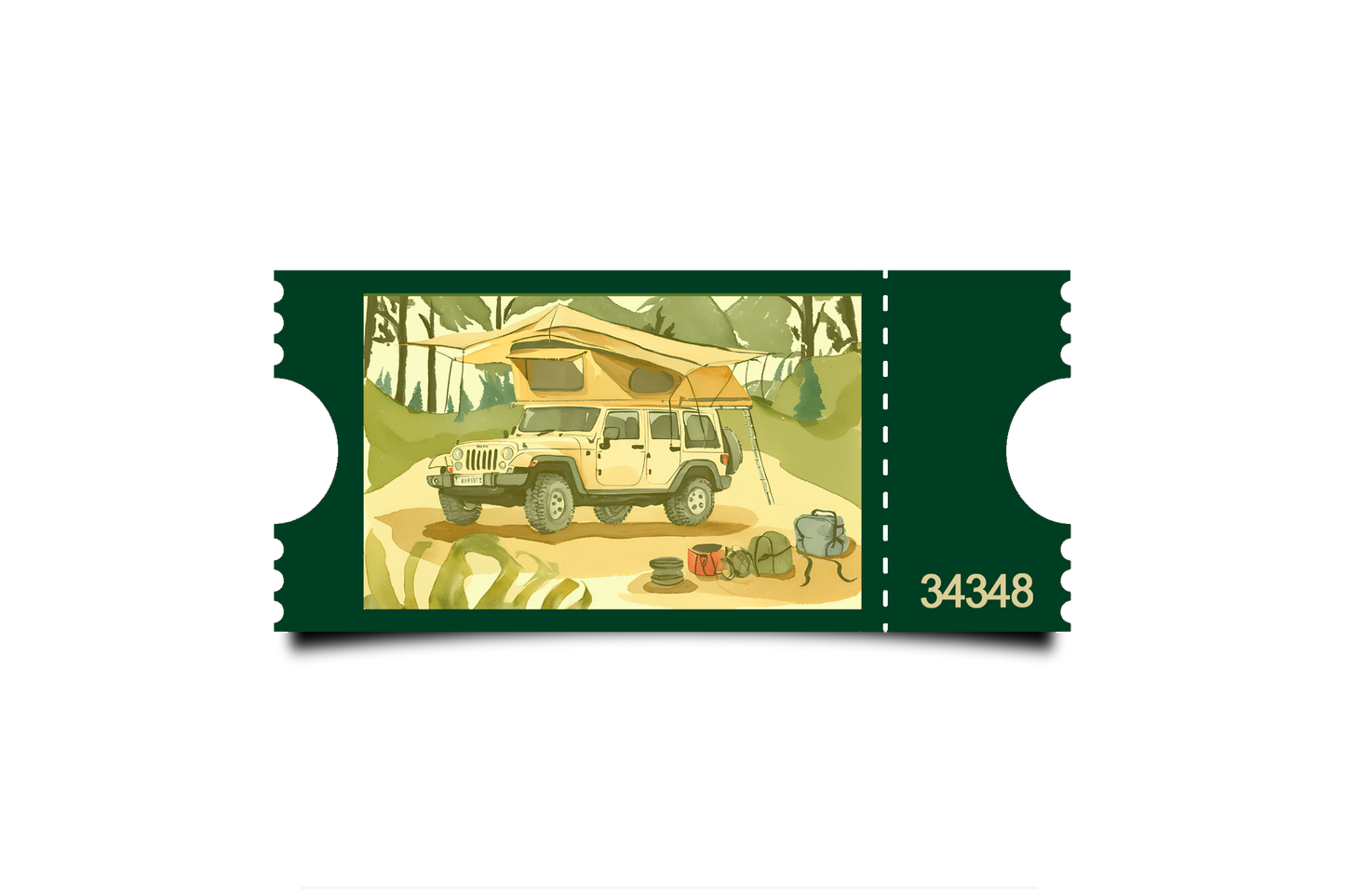 Boleto Ilustración N 34348