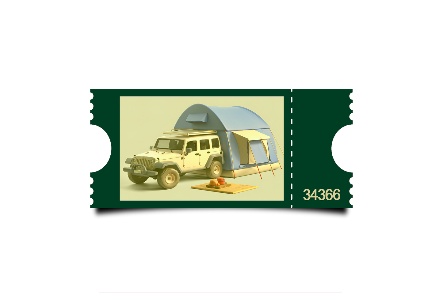 Boleto Ilustración N 34366