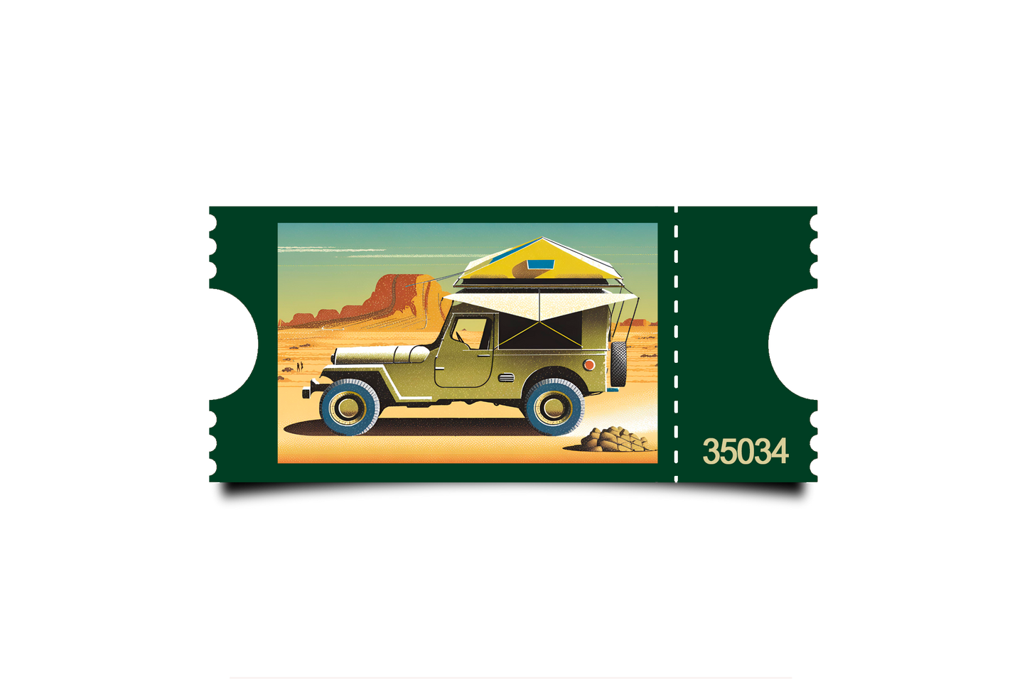 Boleto Ilustración N 35034