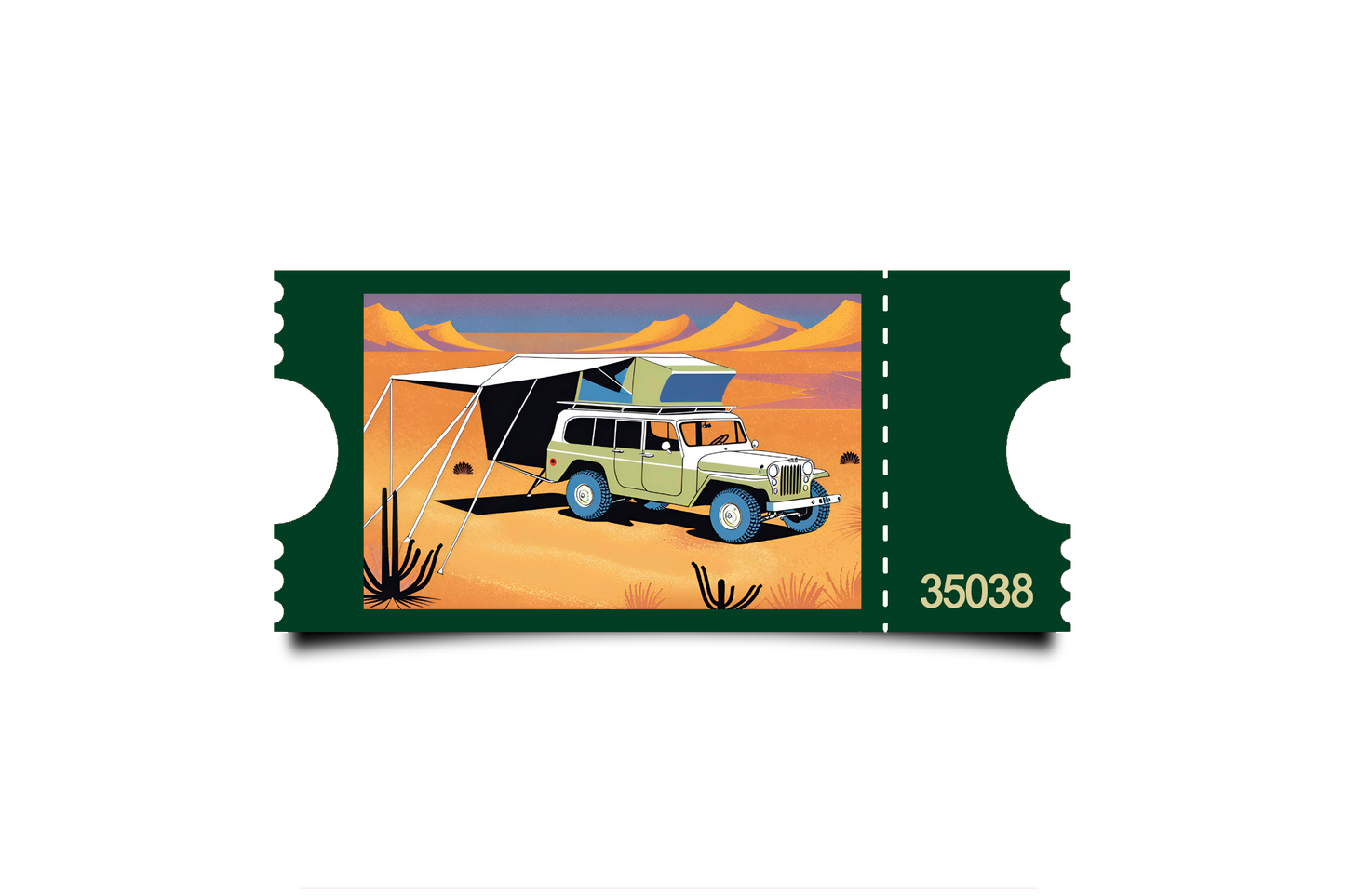 Boleto Ilustración N 35038