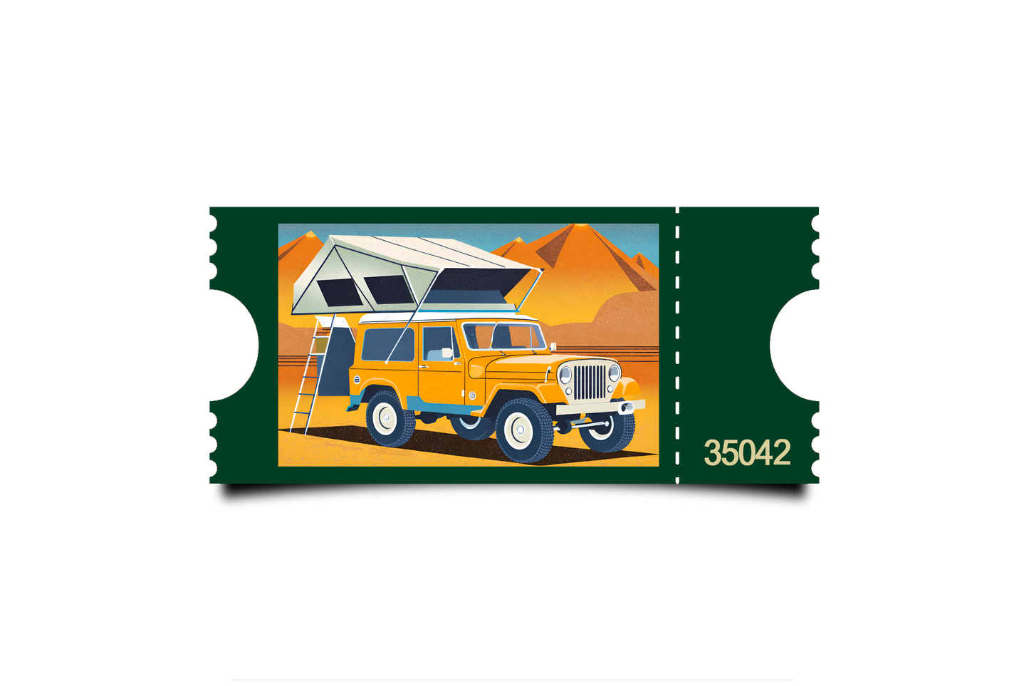 Boleto Ilustración N 35042