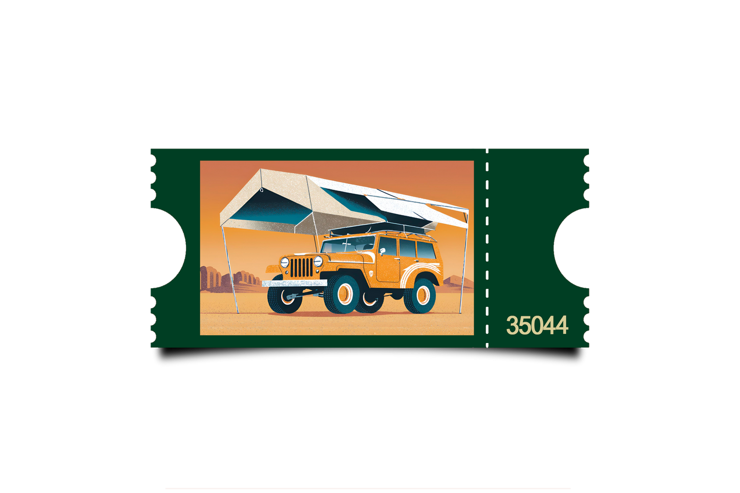 Boleto Ilustración N 35044
