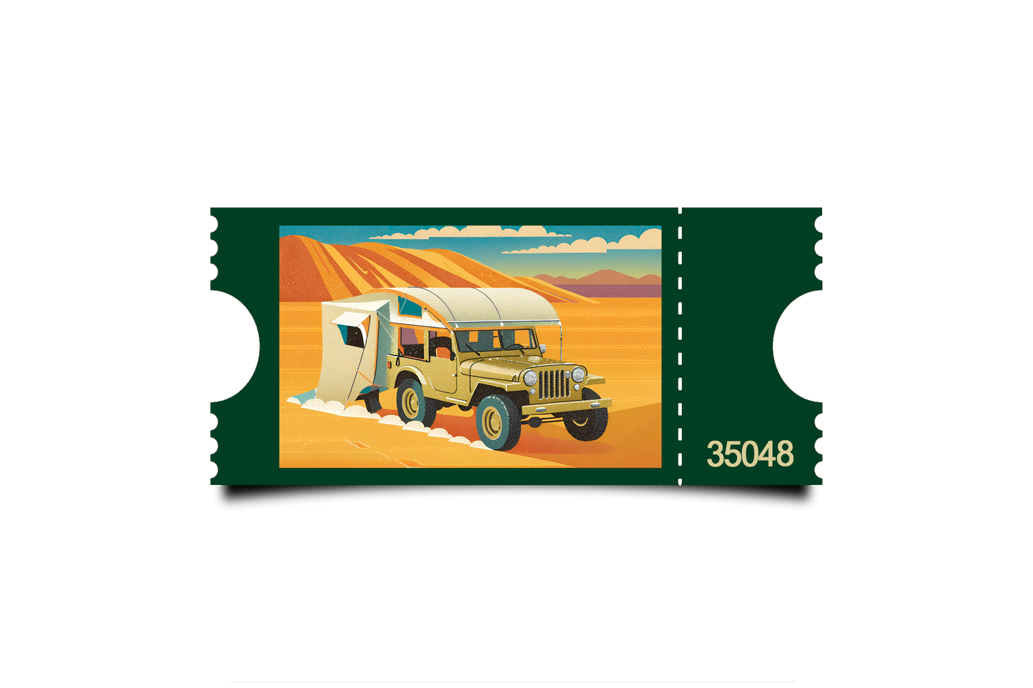Boleto Ilustración N 35048