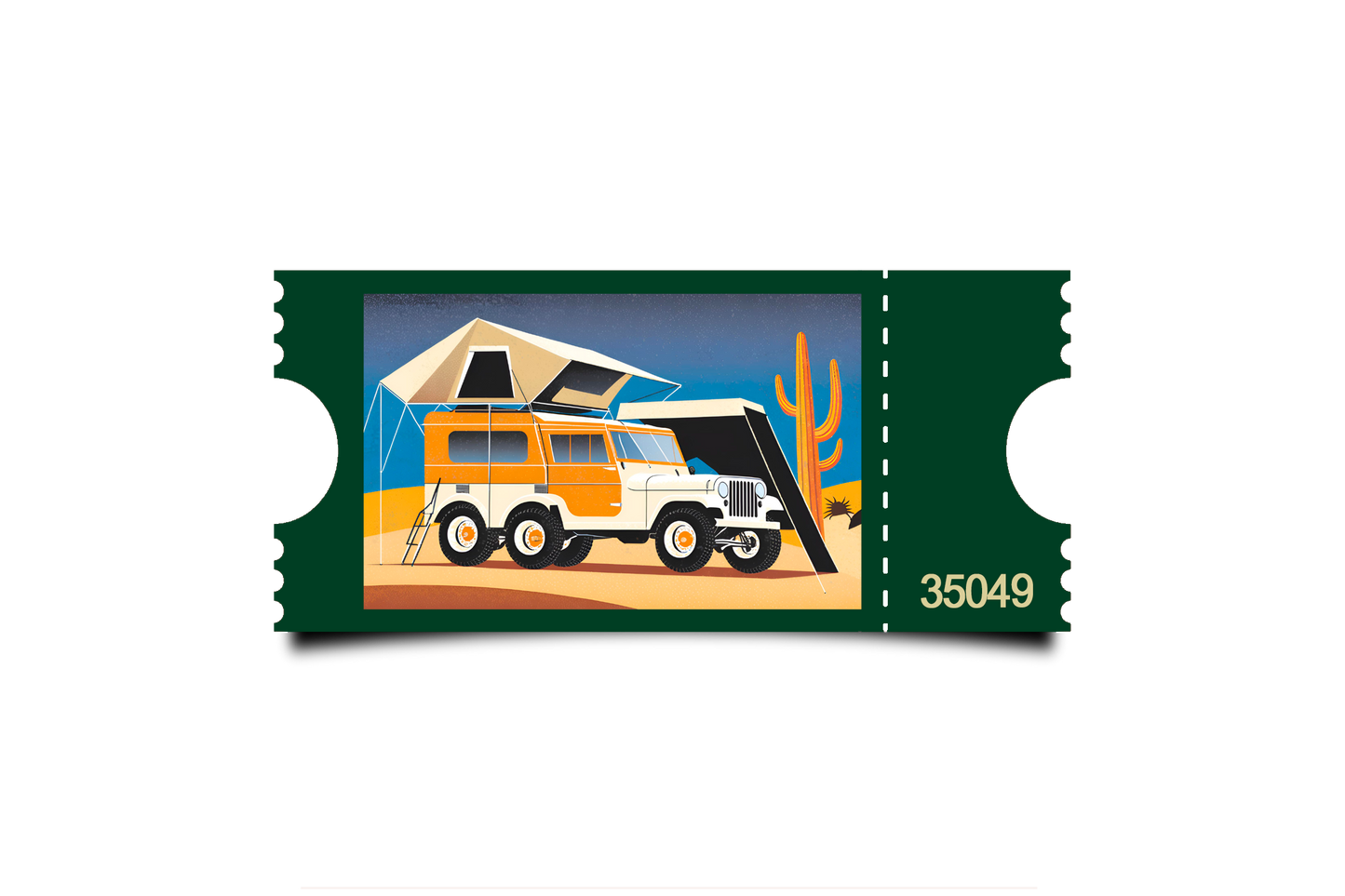Boleto Ilustración N 35049