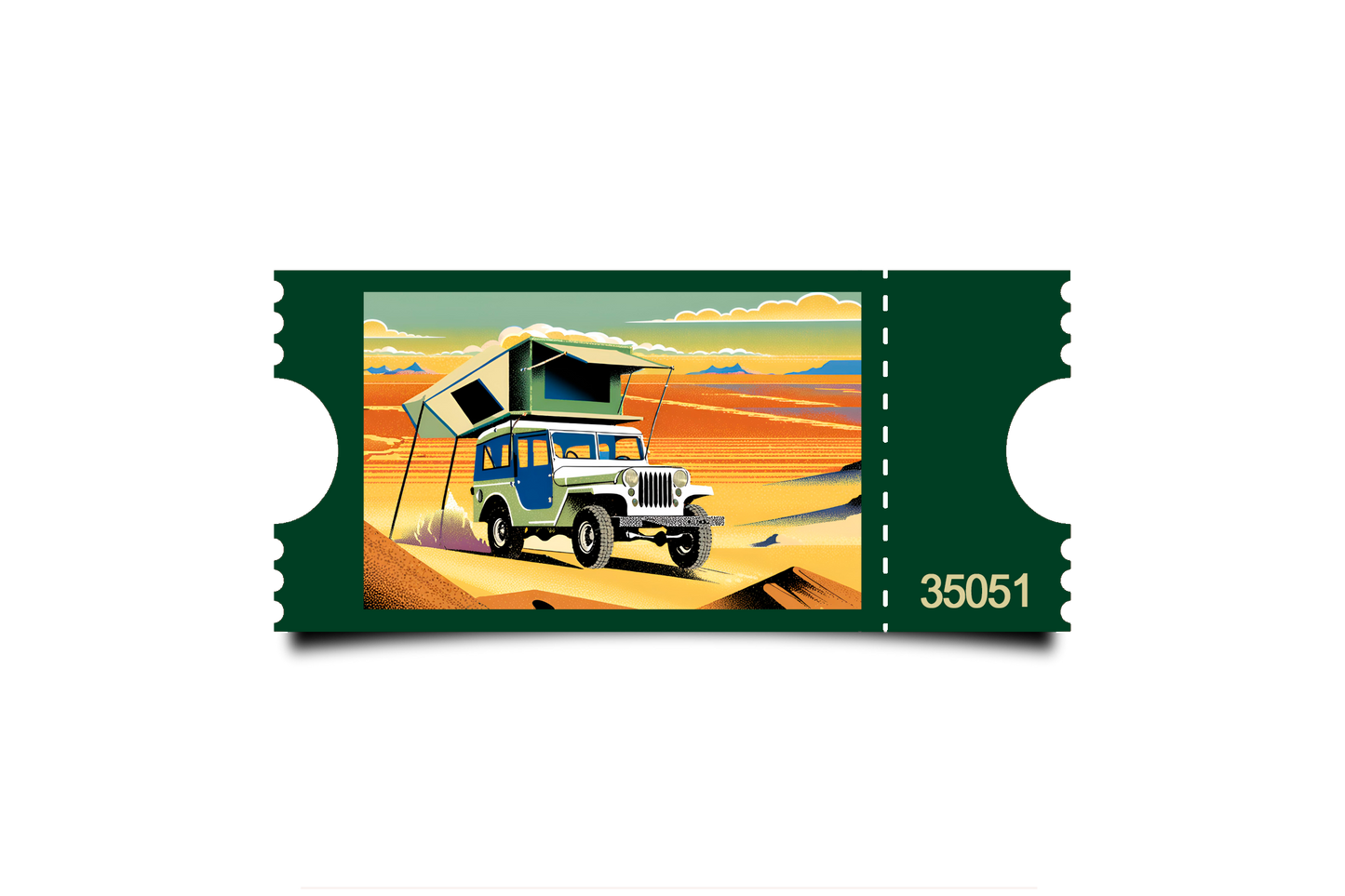Boleto Ilustración N 35051