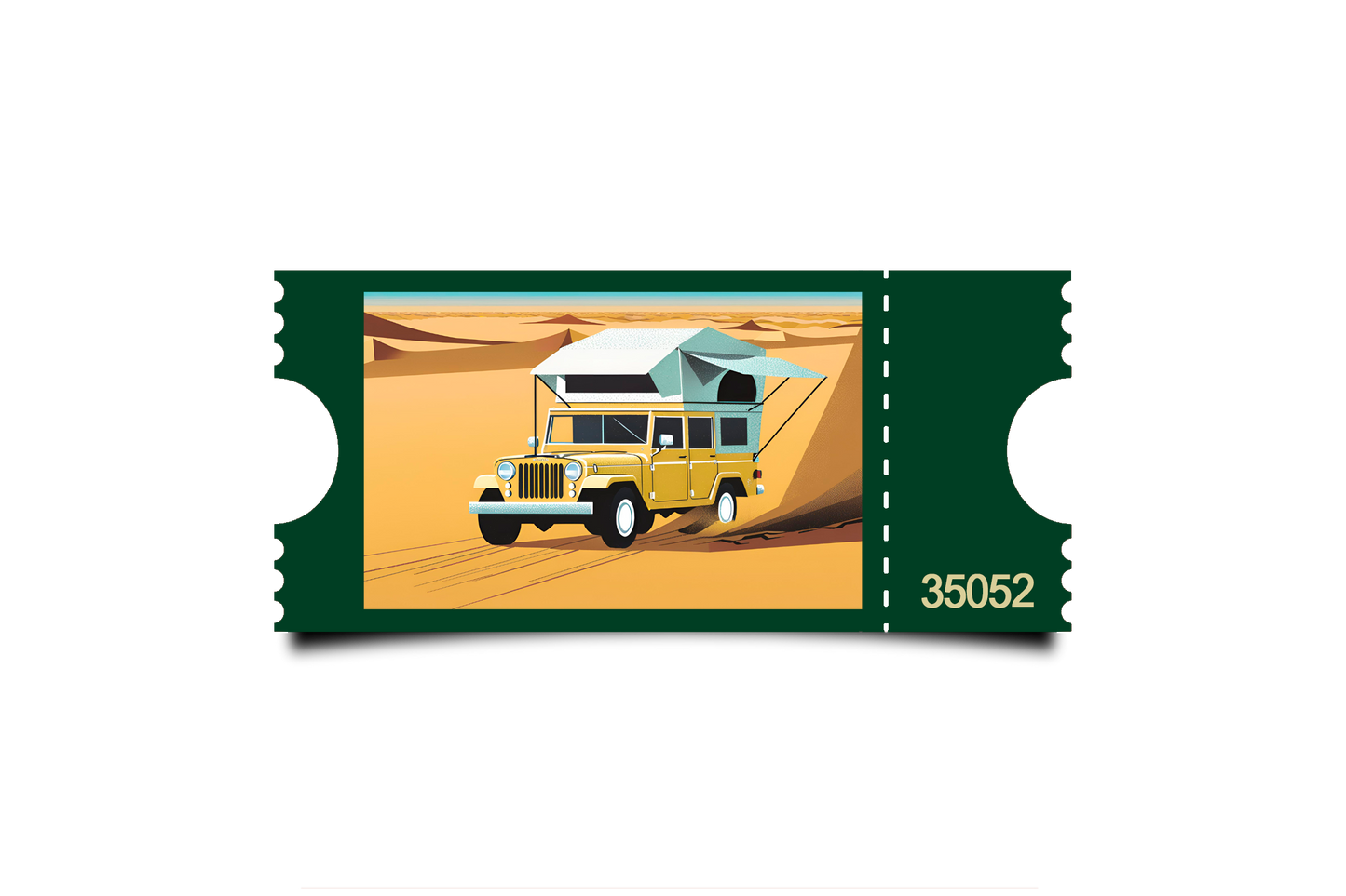 Boleto Ilustración N 35052