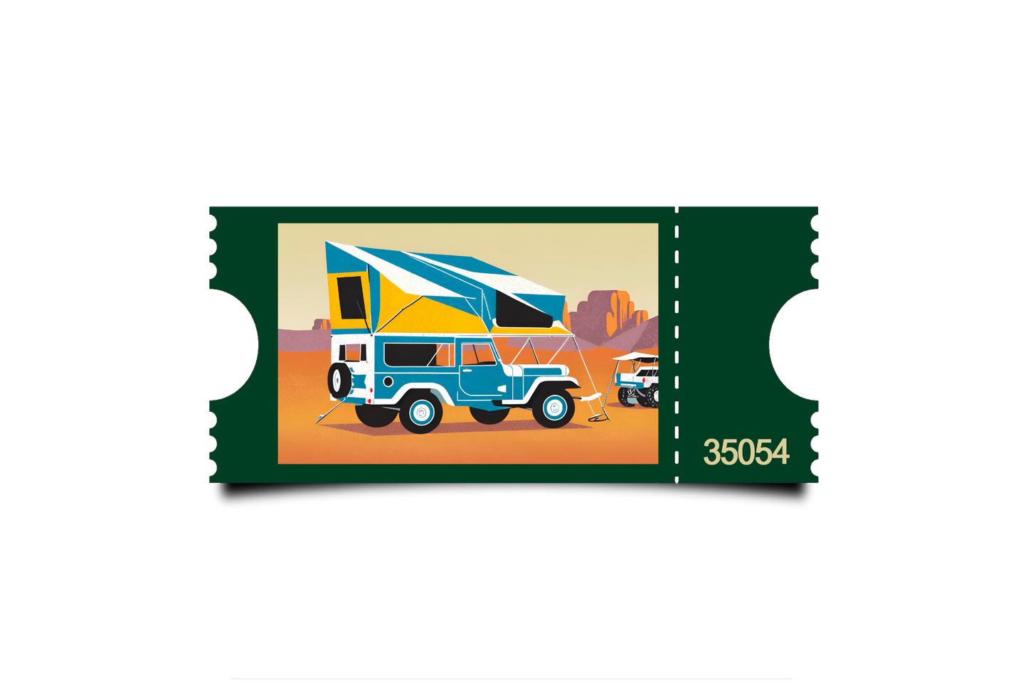 Boleto Ilustración N 35054