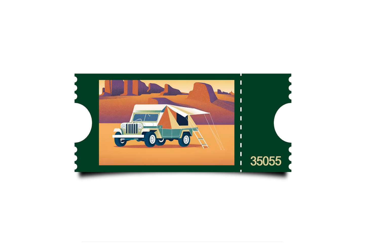 Boleto Ilustración N 35055