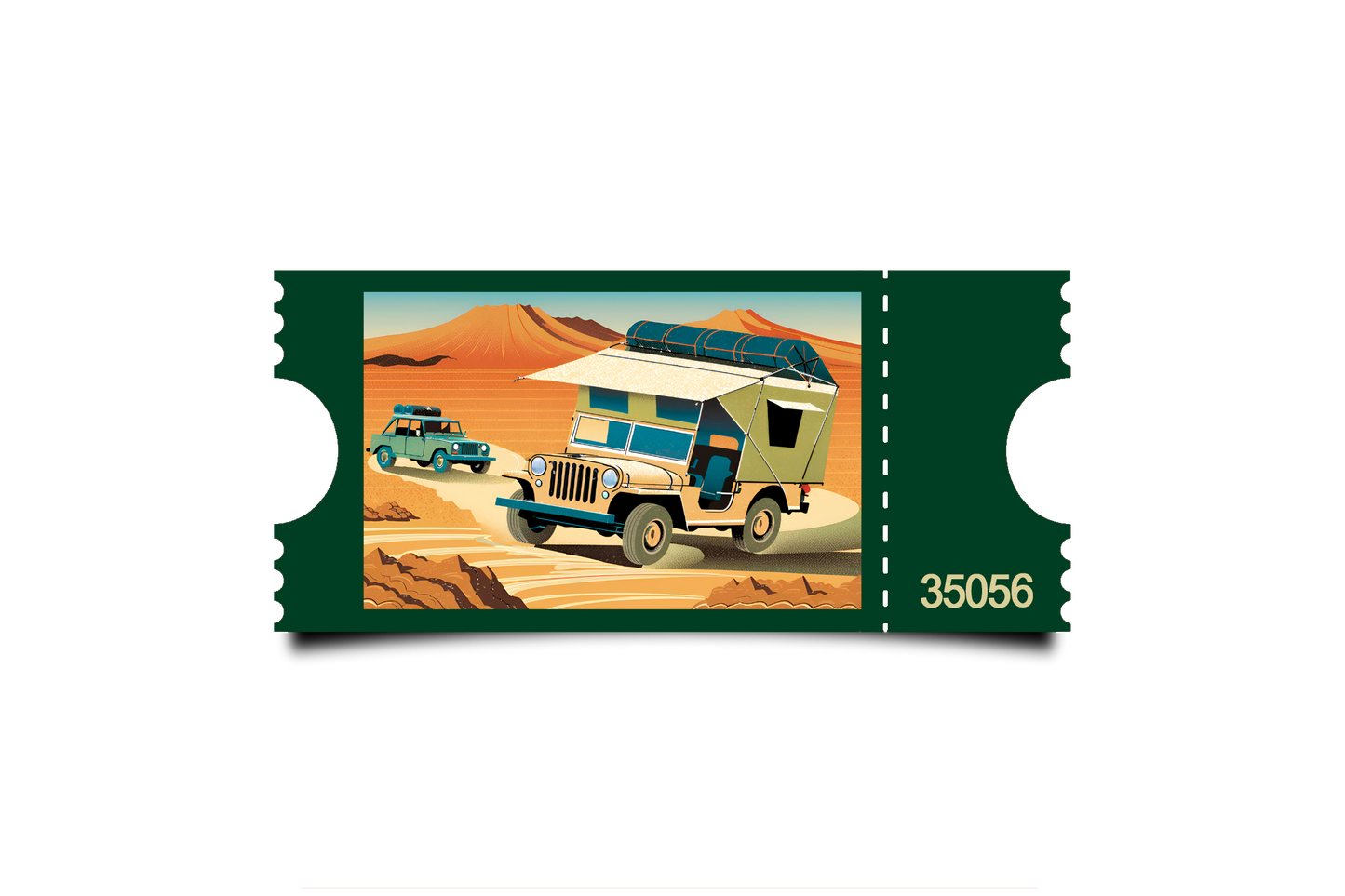 Boleto Ilustración N 35056