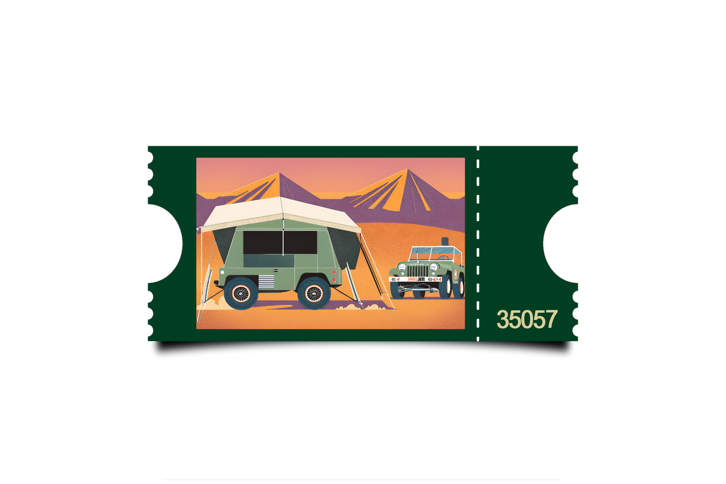 Boleto Ilustración N 35057