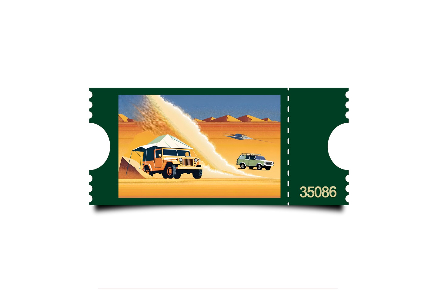 Boleto Ilustración N 35086