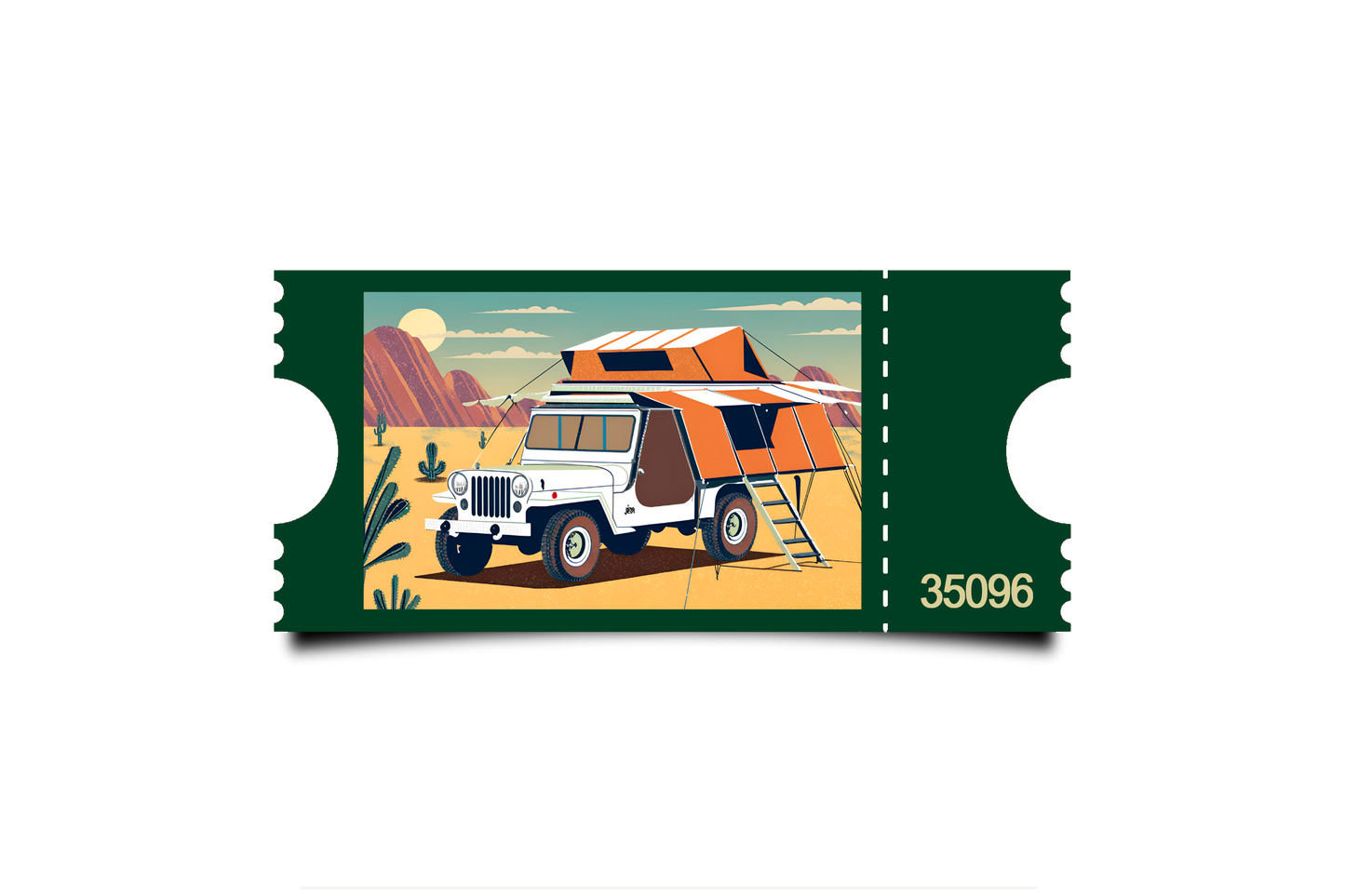 Boleto Ilustración N 35096