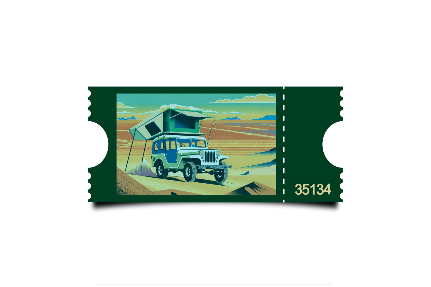 Boleto Ilustración N 35134