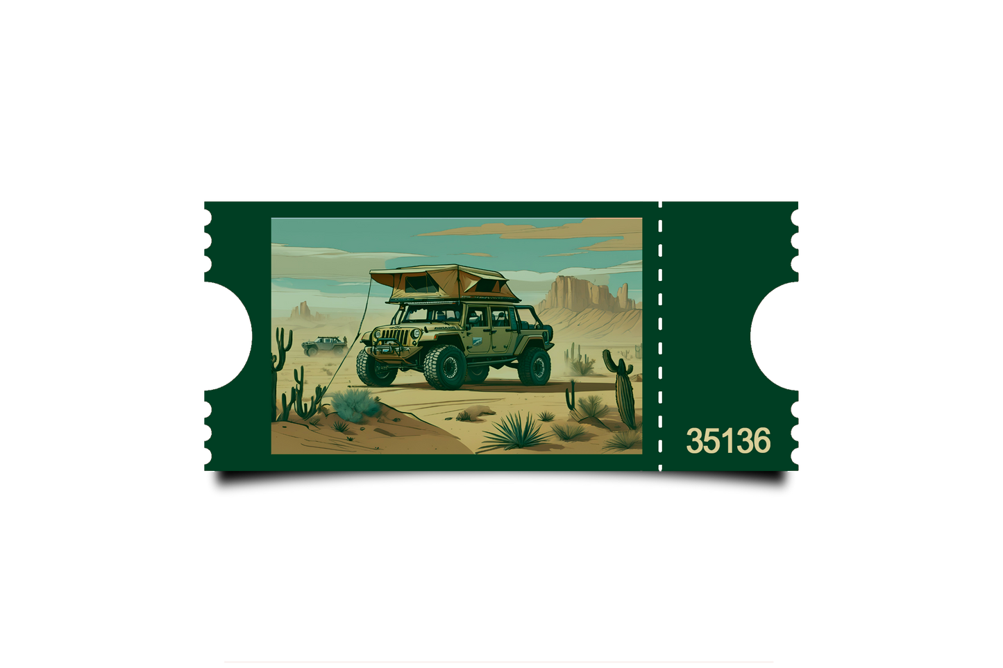 Boleto Ilustración N 35136