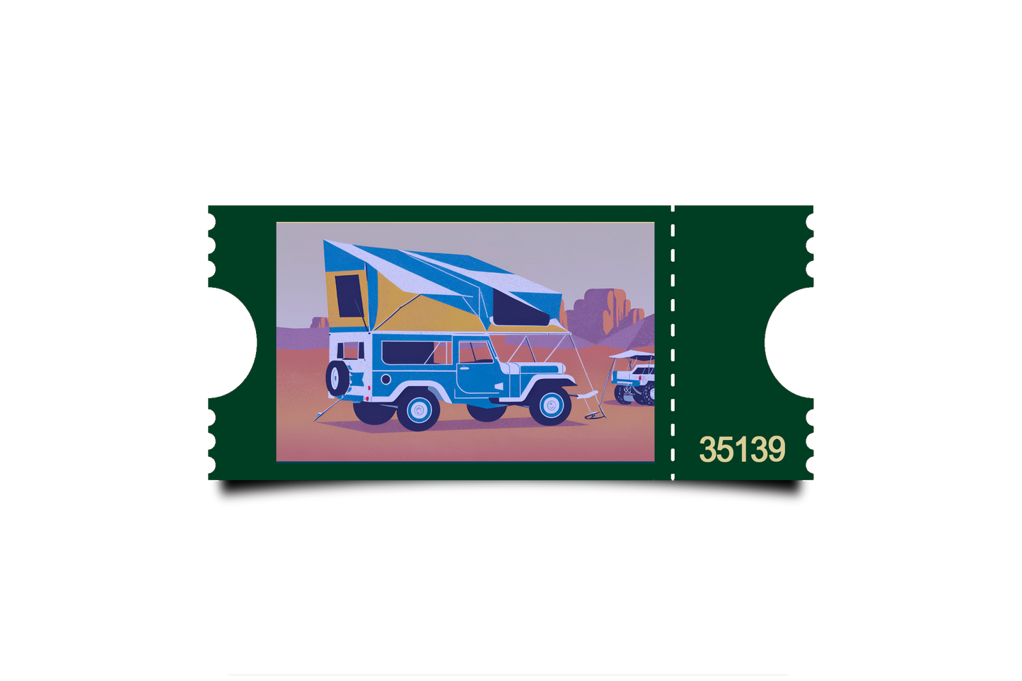 Boleto Ilustración N 35139