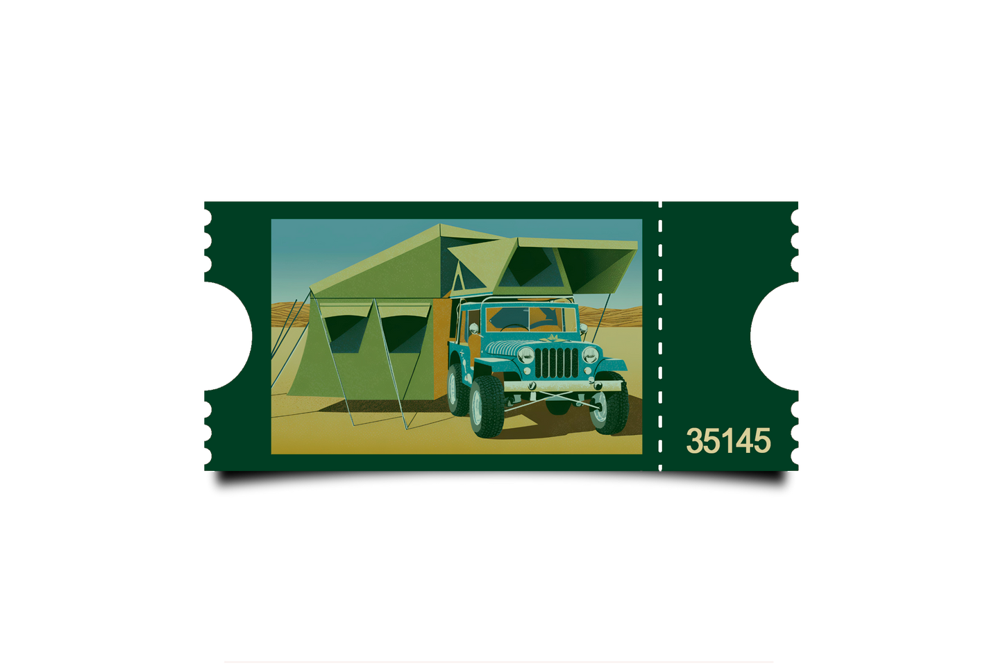Boleto Ilustración N 35145