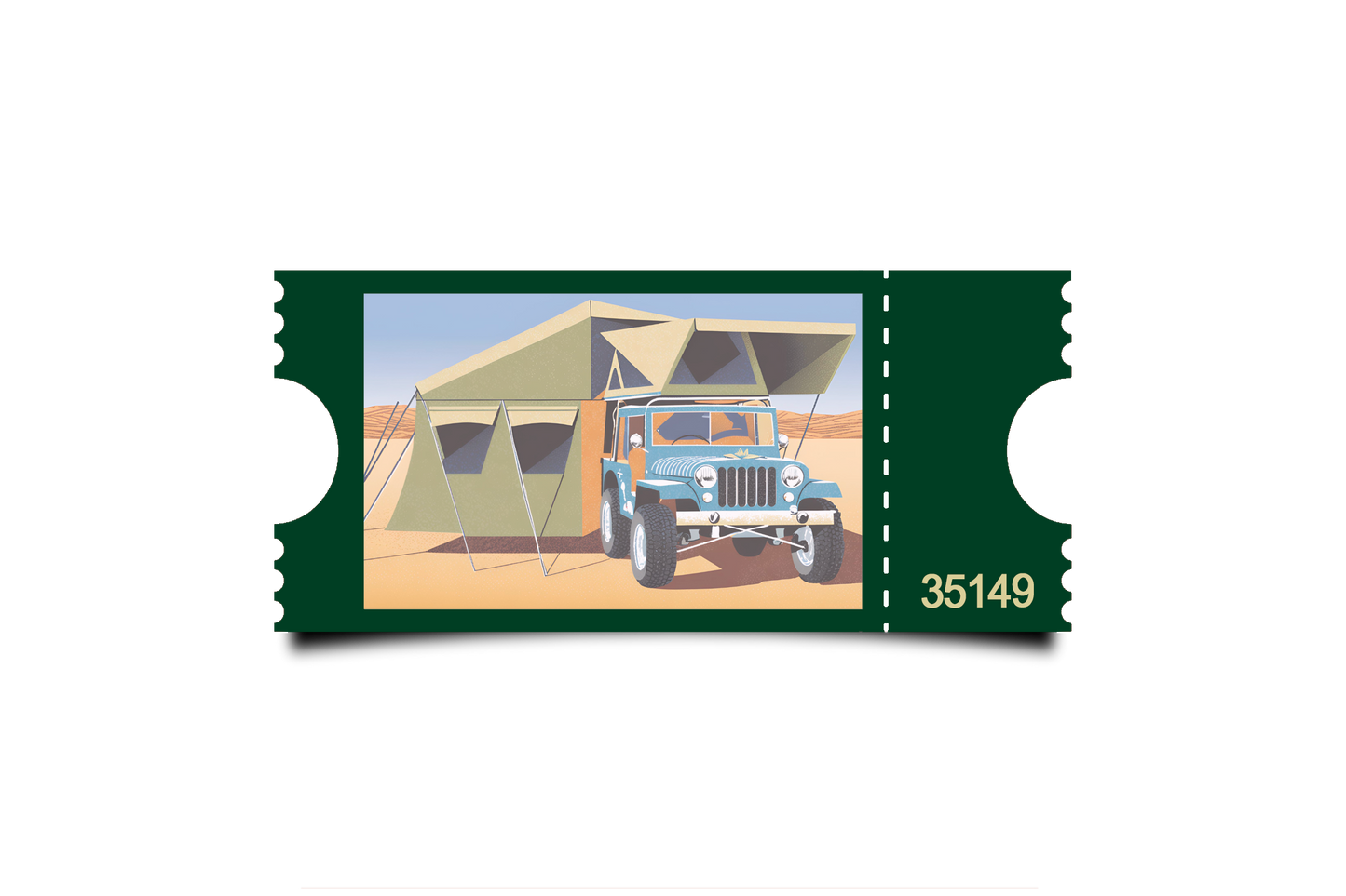 Boleto Ilustración N 35149