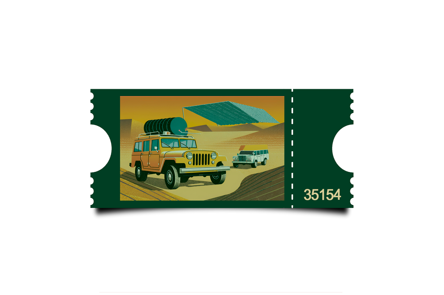 Boleto Ilustración N 35154
