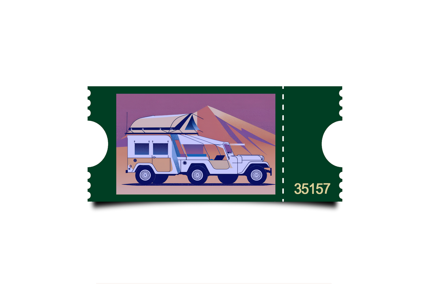 Boleto Ilustración N 35157
