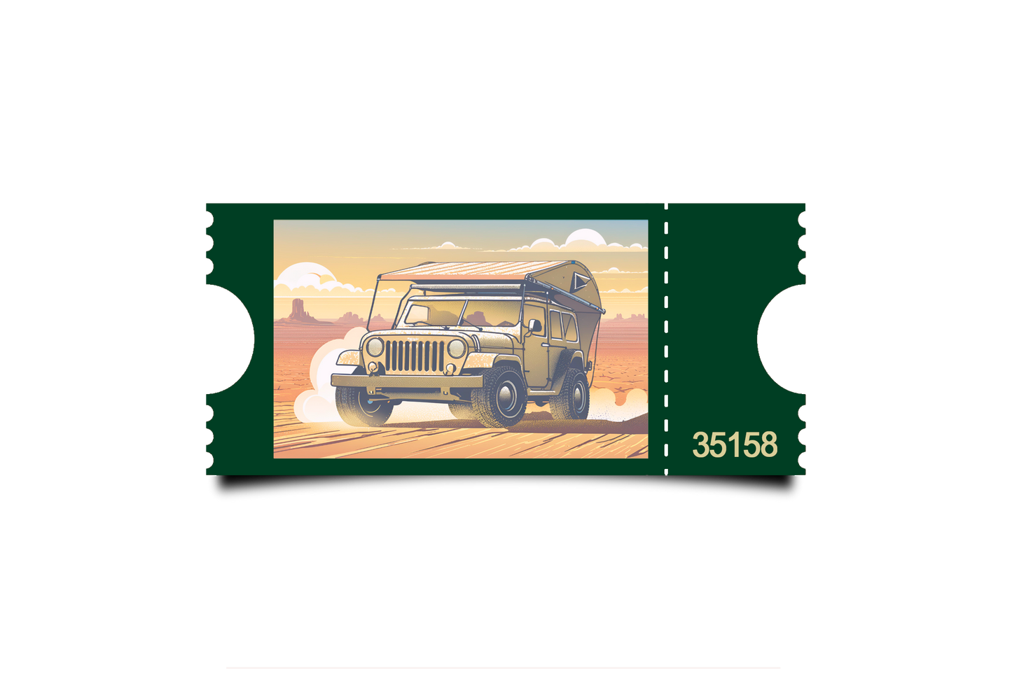 Boleto Ilustración N 35158