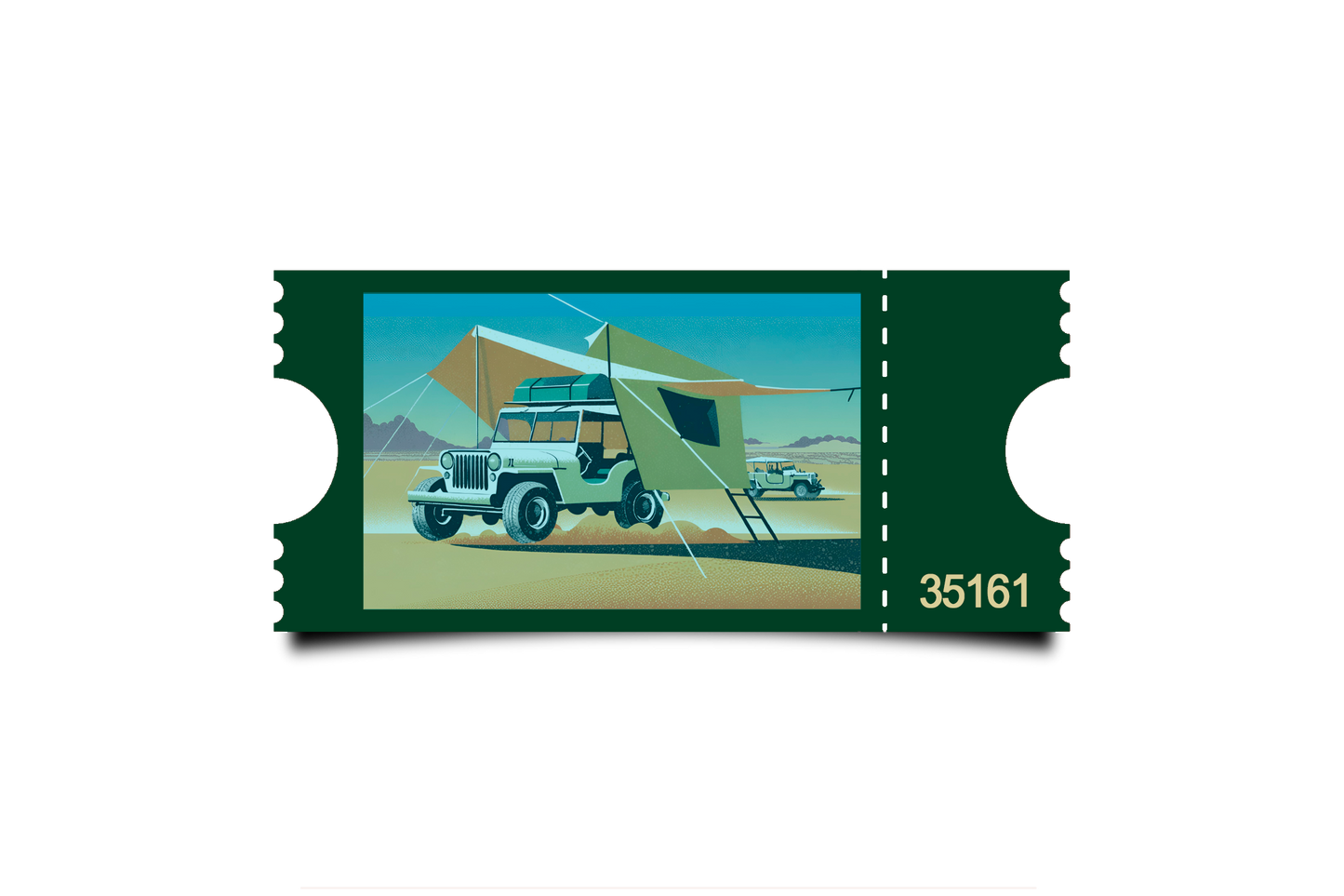 Boleto Ilustración N 35161
