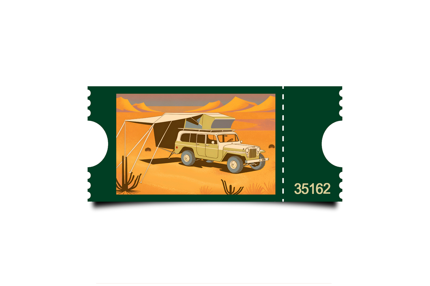 Boleto Ilustración N 35162