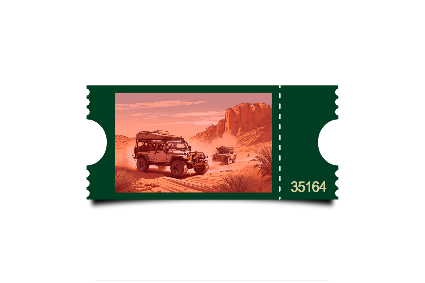 Boleto Ilustración N 35164