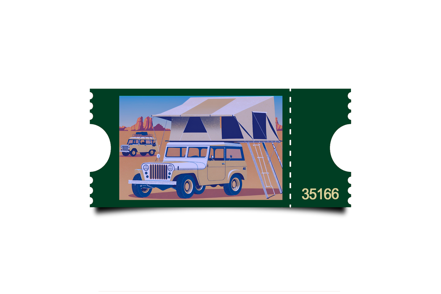 Boleto Ilustración N 35166