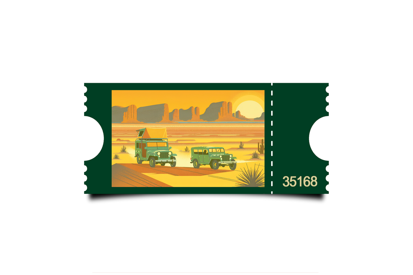 Boleto Ilustración N 35168