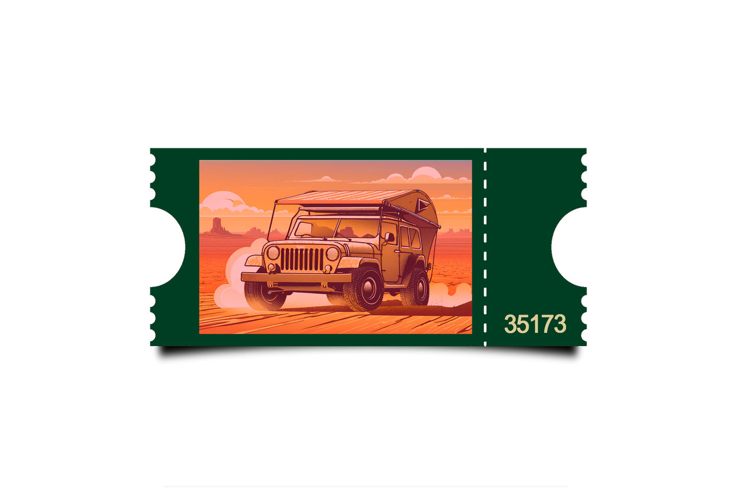 Boleto Ilustración N 35173