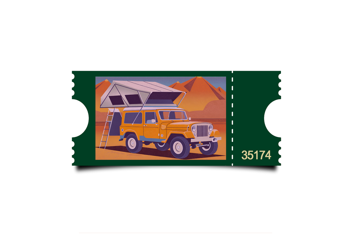 Boleto Ilustración N 35174