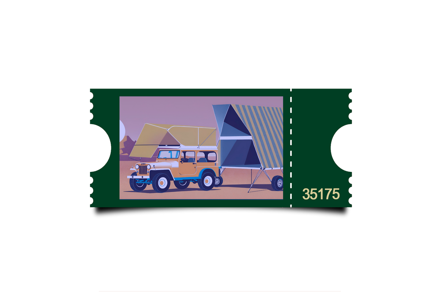 Boleto Ilustración N 35175