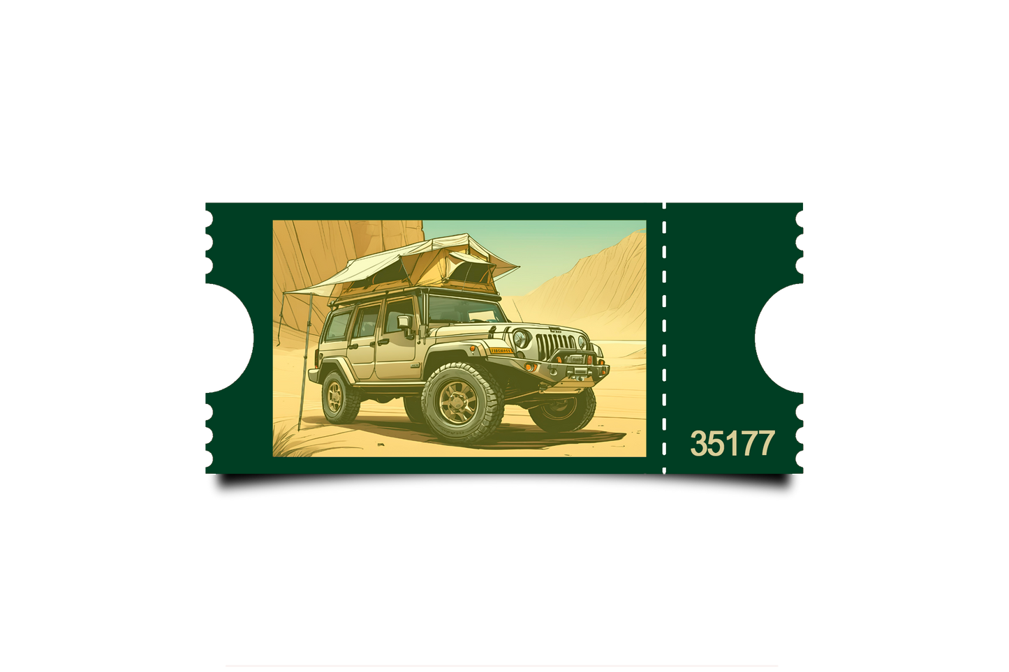 Boleto Ilustración N 35177