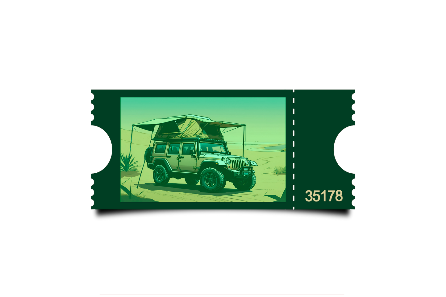 Boleto Ilustración N 35178